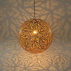 Cindelrose Wood Pendant Light-Moonnatur