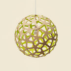 Cindelrose Wood Pendant Light-Moonnatur