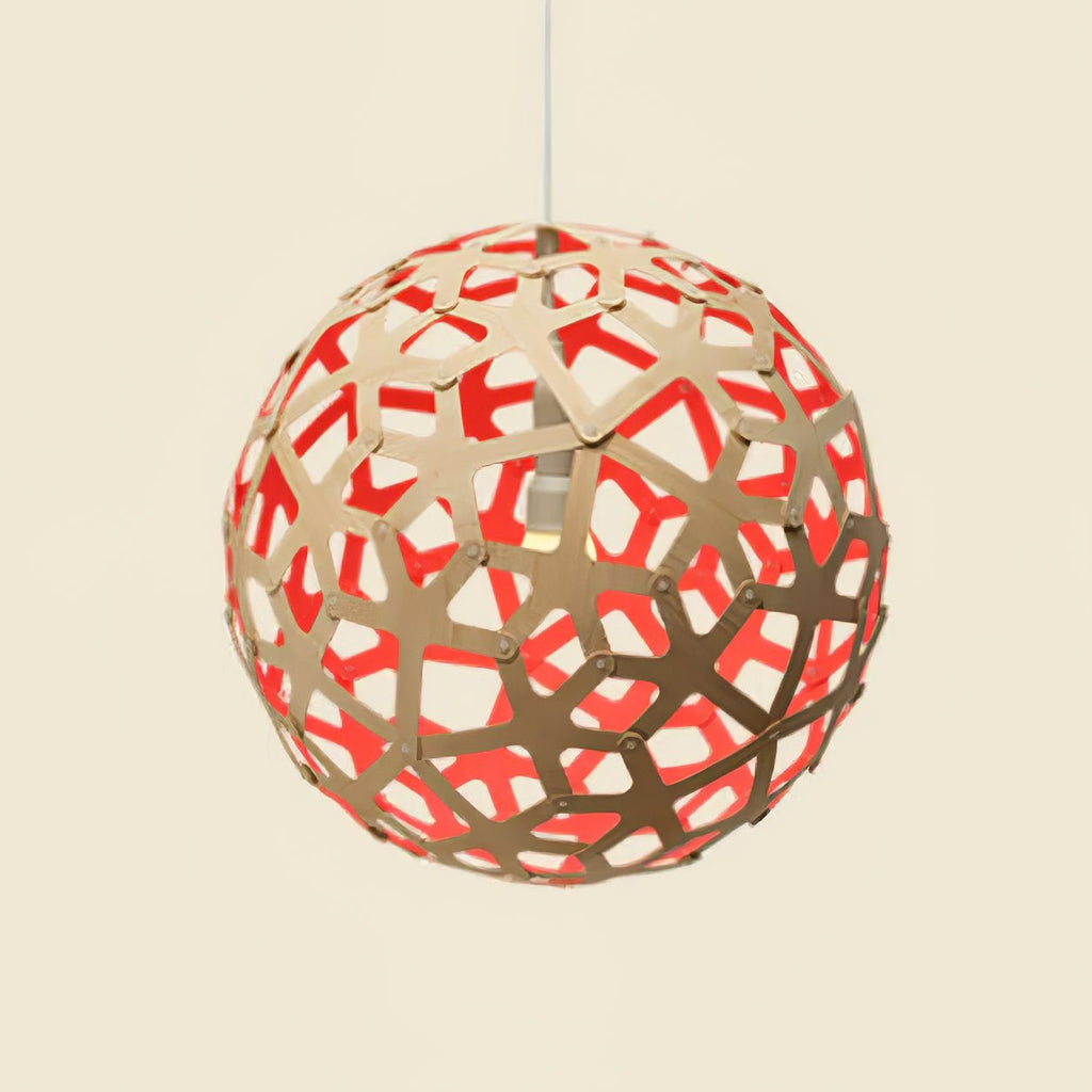 Cindelrose Wood Pendant Light-Moonnatur