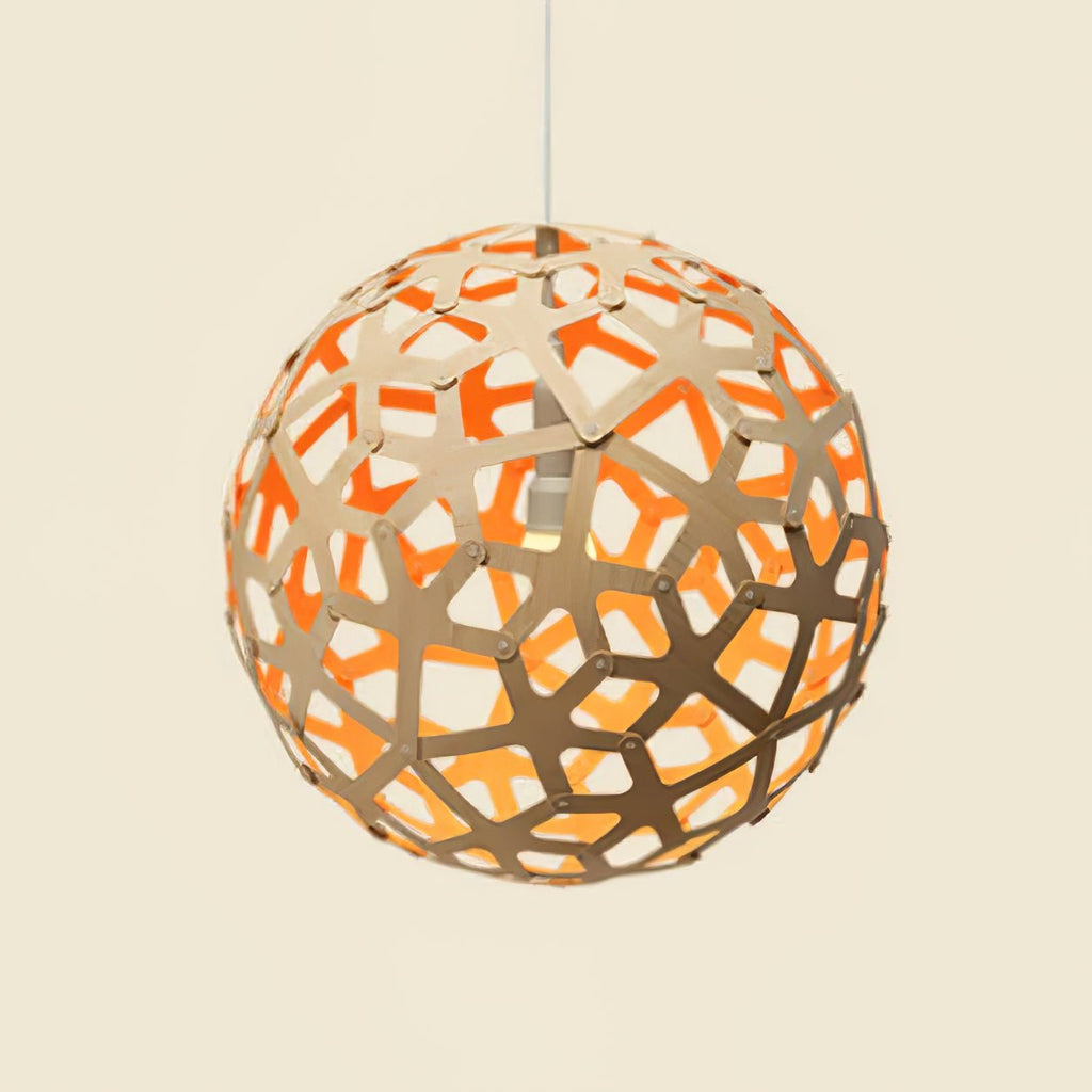 Cindelrose Wood Pendant Light-Moonnatur