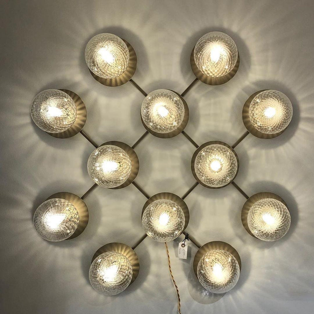 Osterneth Glass Wall Light-Moonnatur