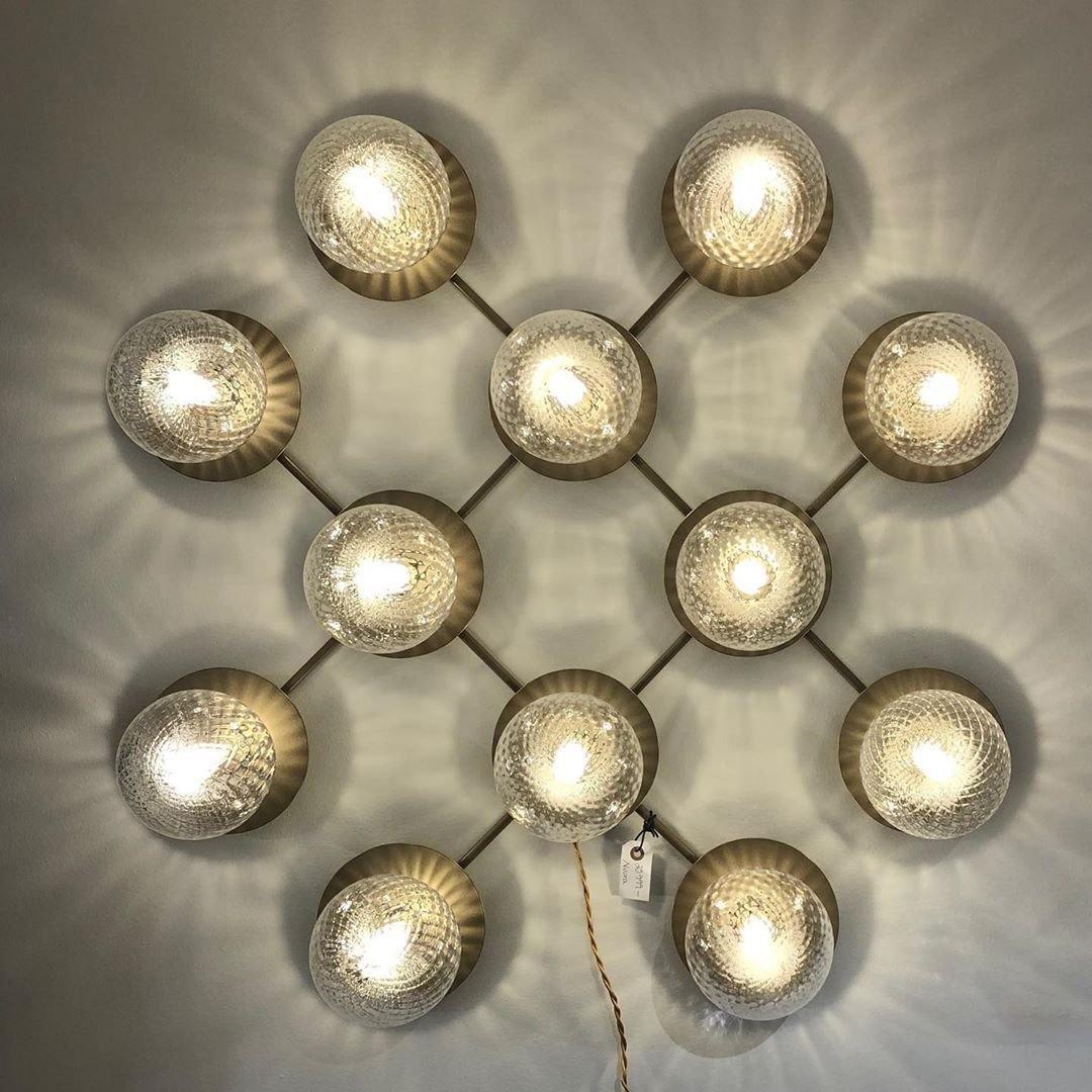 Osterneth Glass Wall Light-Moonnatur