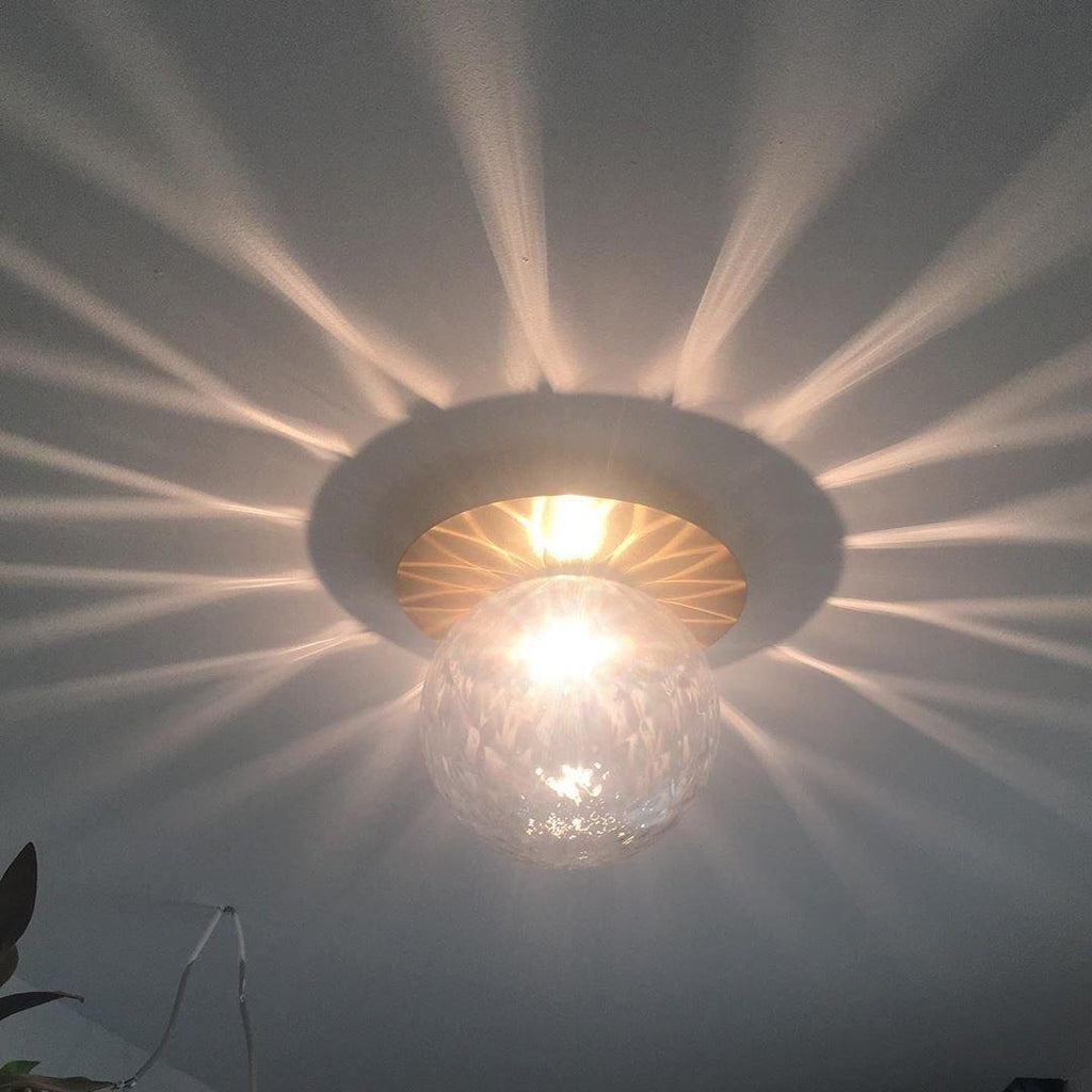 Osterneth Glass Wall Light-Moonnatur