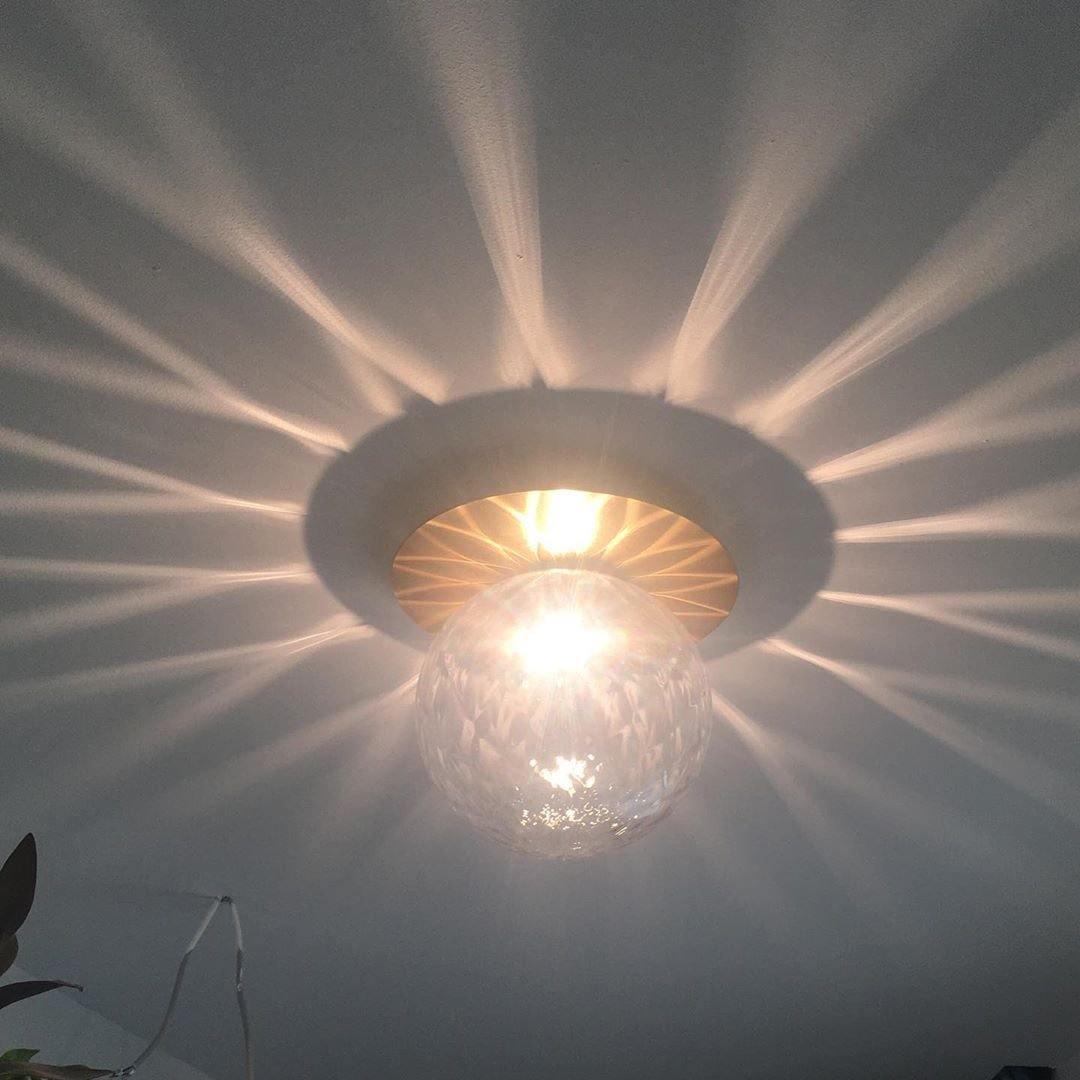 Osterneth Glass Wall Light-Moonnatur