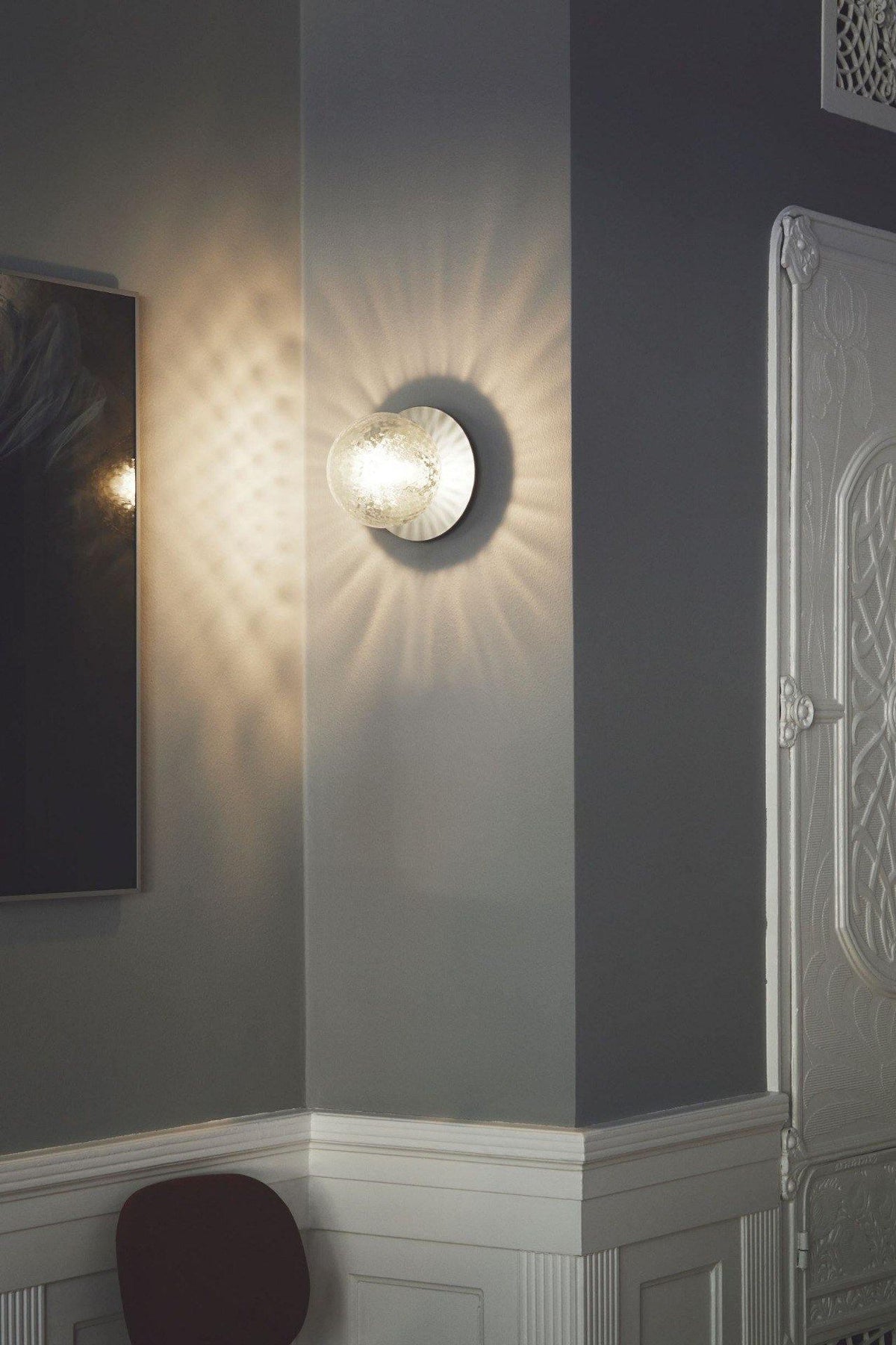 Osterneth Glass Wall Light-Moonnatur