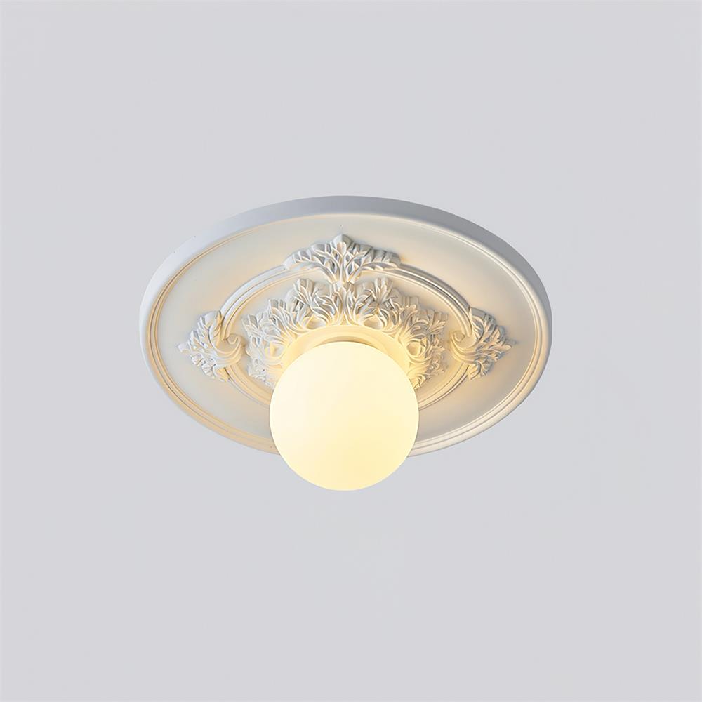 Altonbrook Resin Ceiling Light-Moonnatur