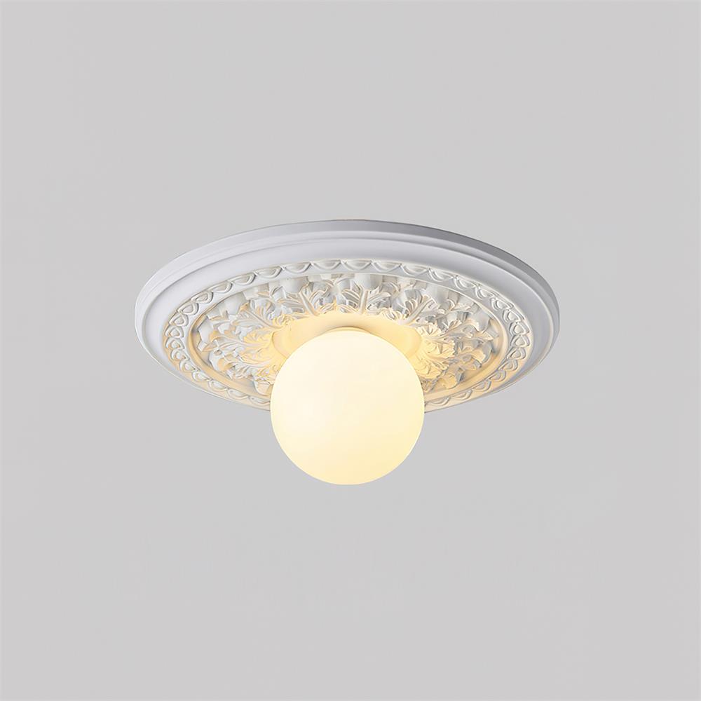 Altonbrook Resin Ceiling Light-Moonnatur
