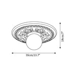 Altonbrook Resin Ceiling Light-Moonnatur