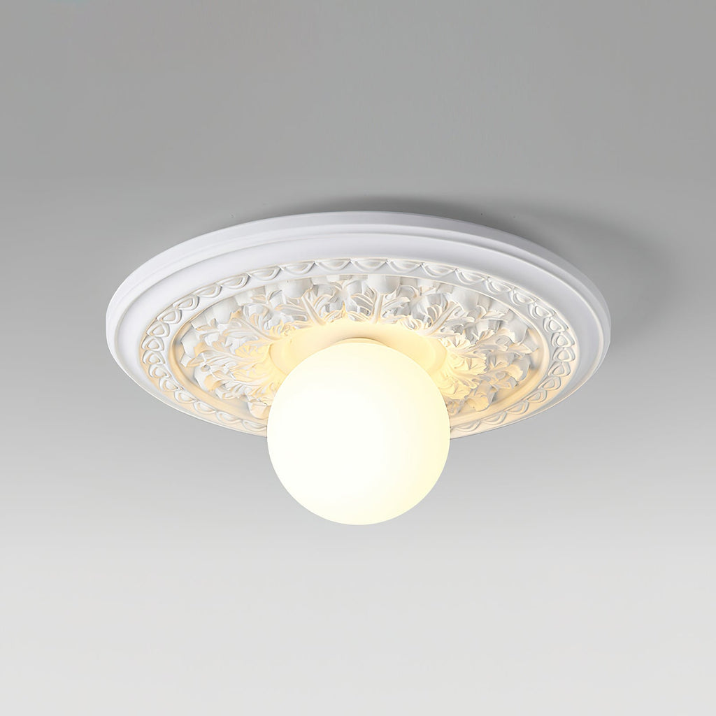 Altonbrook Resin Ceiling Light-Moonnatur