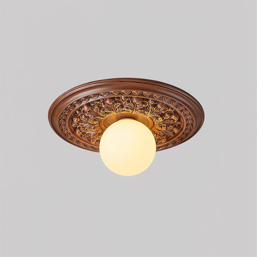 Altonbrook Resin Ceiling Light-Moonnatur