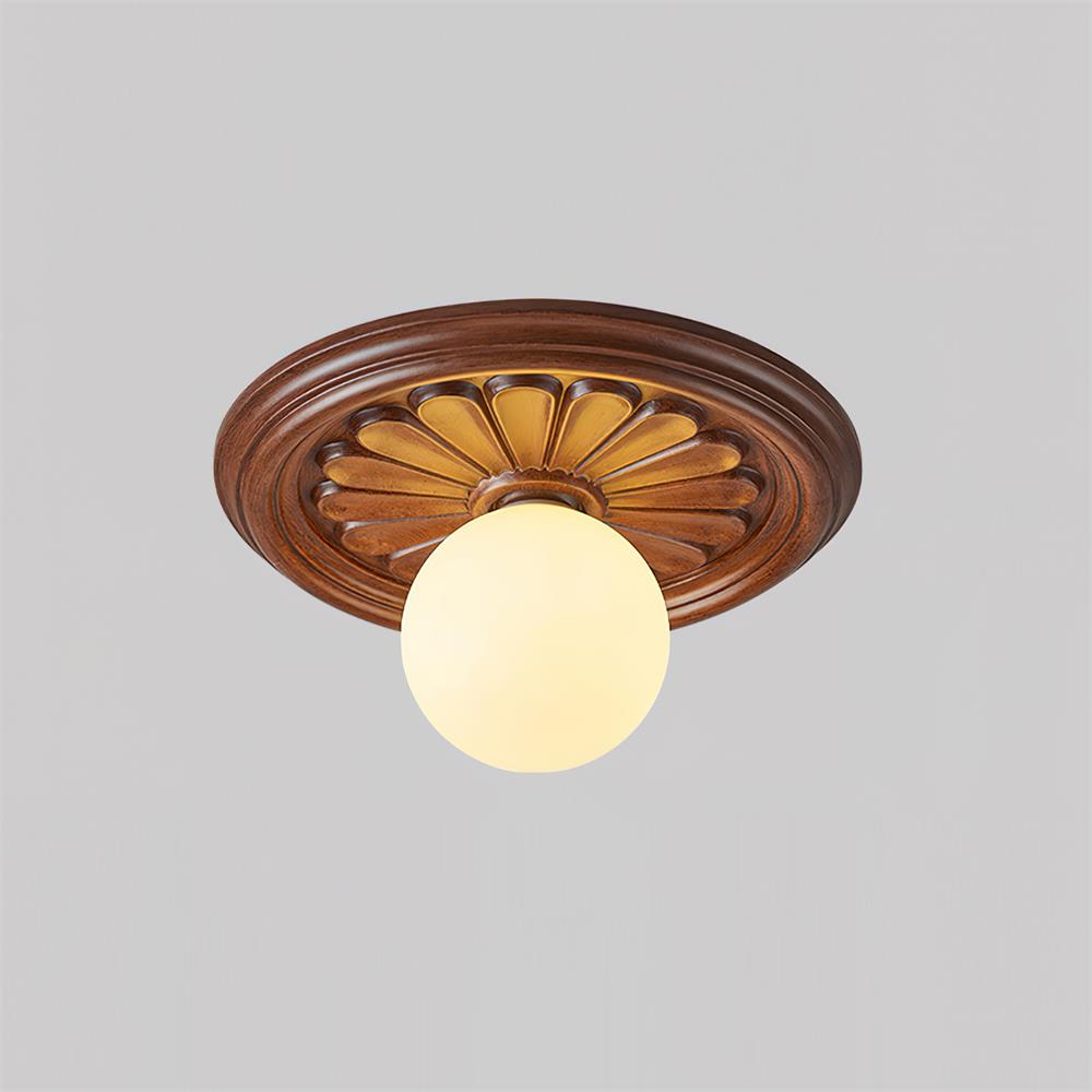 Altonbrook Resin Ceiling Light-Moonnatur