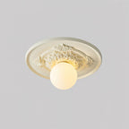 Altonbrook Resin Ceiling Light-Moonnatur