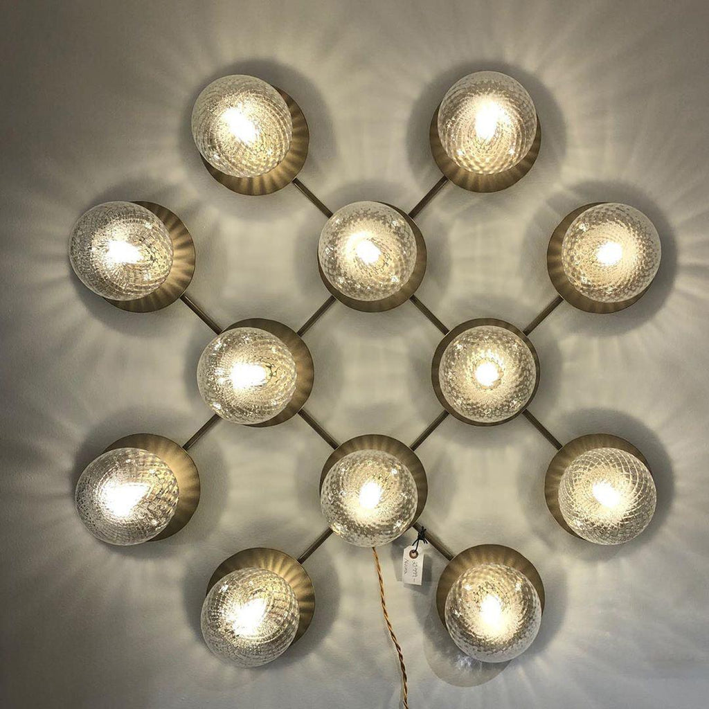 Osterneth Glass Wall Light-Moonnatur
