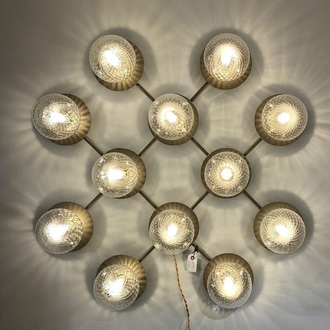 Osterneth Glass Wall Light-Moonnatur