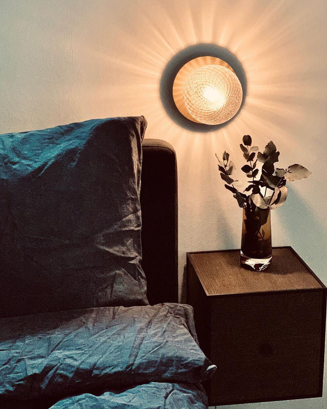 Osterneth Glass Wall Light-Moonnatur