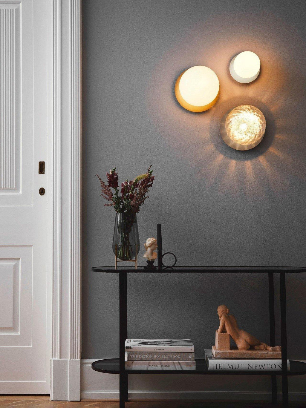 Aldenenna Glass Wall Light-Moonnatur