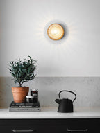 Aldenenna Glass Wall Light-Moonnatur