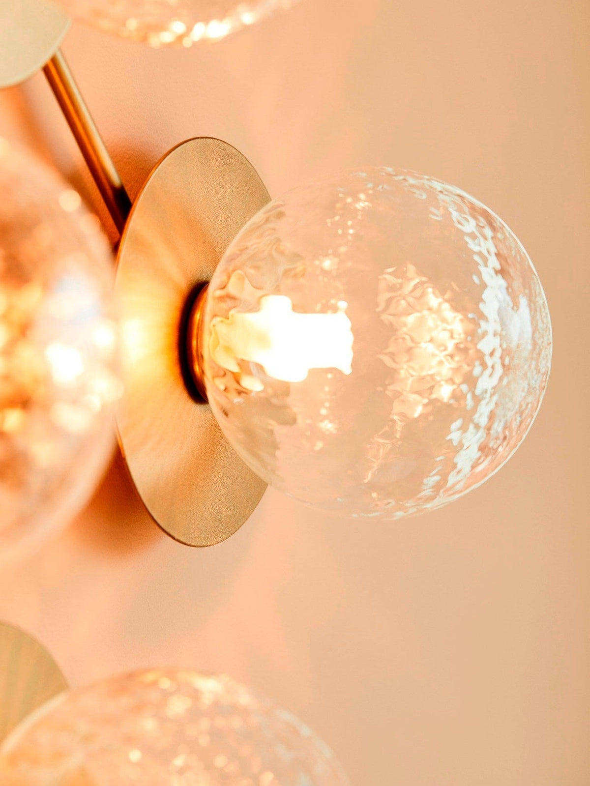 Osterneth Glass Wall Light-Moonnatur