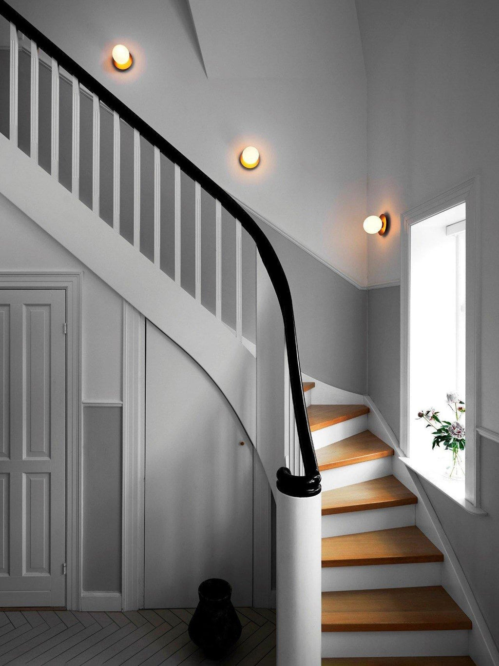 Osterneth Glass Wall Light-Moonnatur