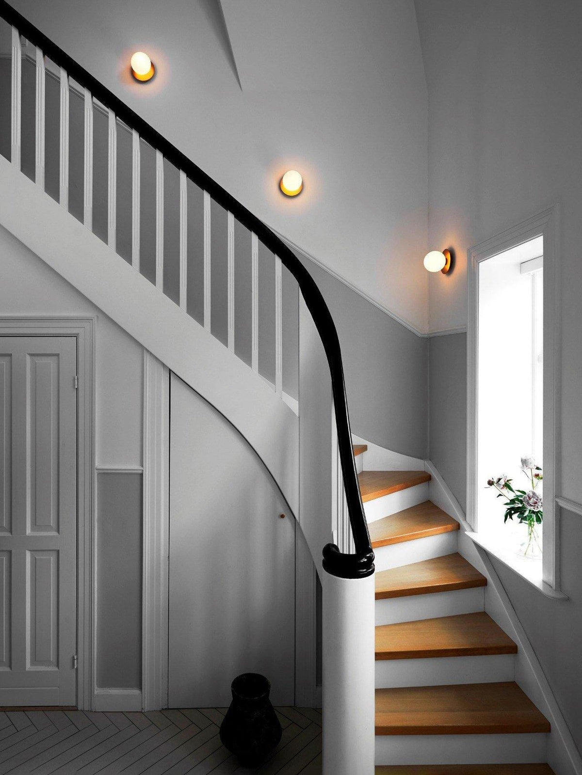 Osterneth Glass Wall Light-Moonnatur