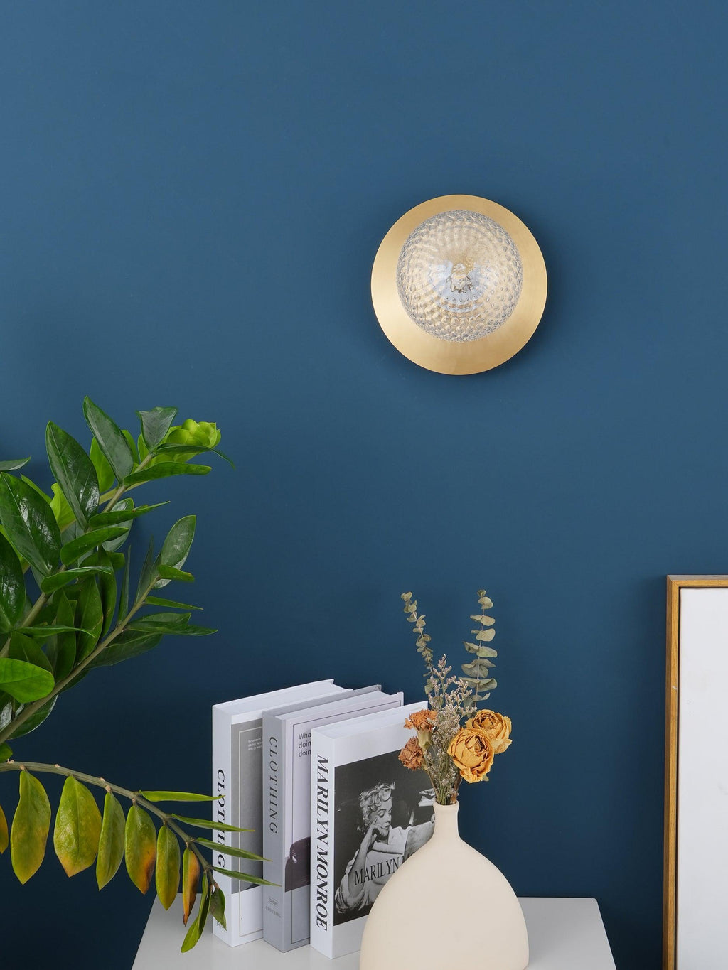 Osterneth Glass Wall Light-Moonnatur