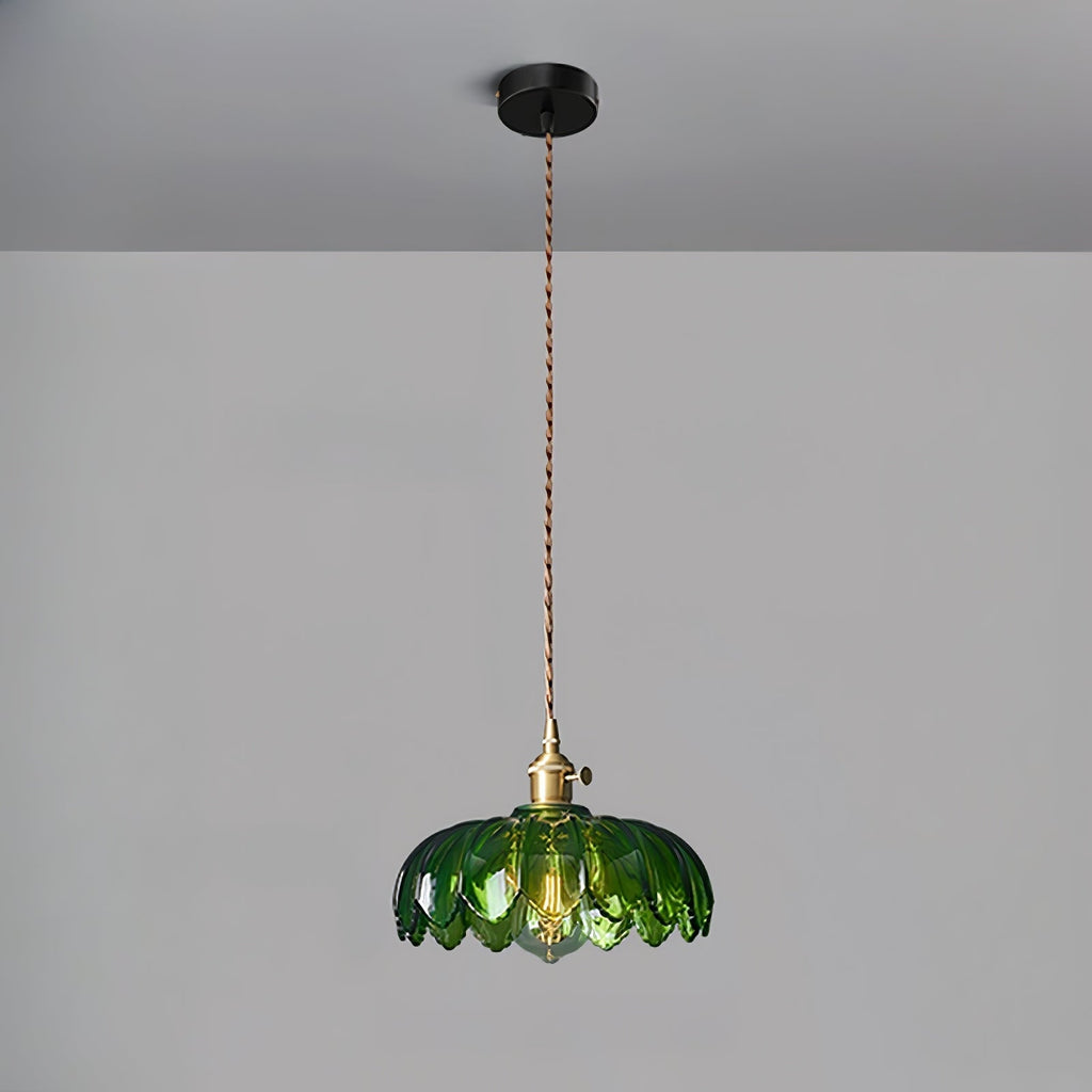Junenna Glass Pendant Light-Moonnatur