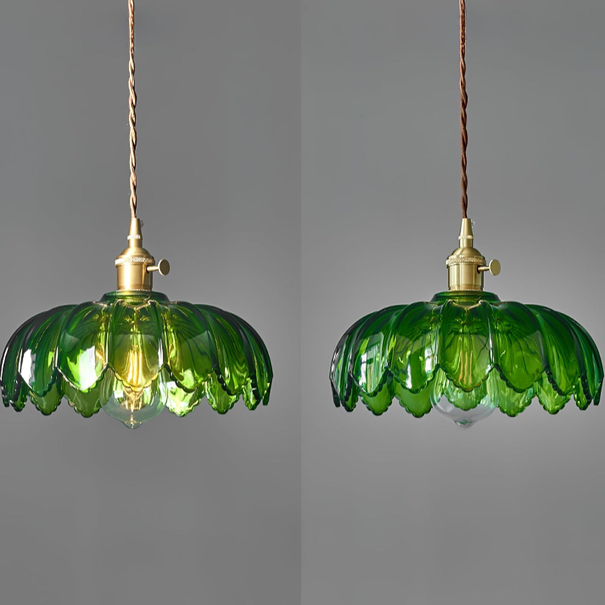 Junenna Glass Pendant Light-Moonnatur
