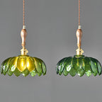 Junenna Glass Pendant Light-Moonnatur