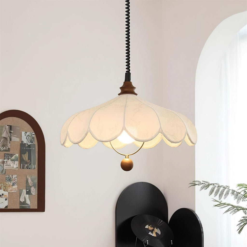 Camberevia Fabric Pendant Light-Moonnatur