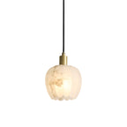 Garnelenora Alabaster Pendant Light-Moonnatur