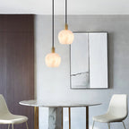 Garnelenora Alabaster Pendant Light-Moonnatur