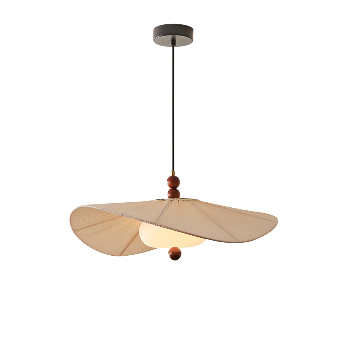 Casterlark Fabric Pendant Light-Moonnatur