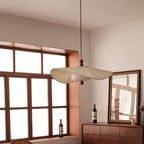 Casterlark Fabric Pendant Light-Moonnatur