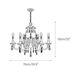 Ambelwynne Crystal Chandelier-Moonnatur