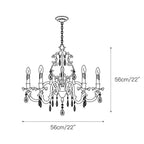 Ambelwynne Crystal Chandelier-Moonnatur