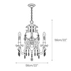 Ambelwynne Crystal Chandelier-Moonnatur