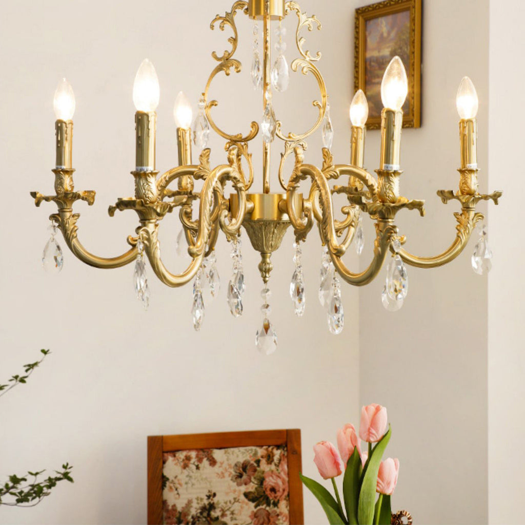 Ambelwynne Crystal Chandelier-Moonnatur