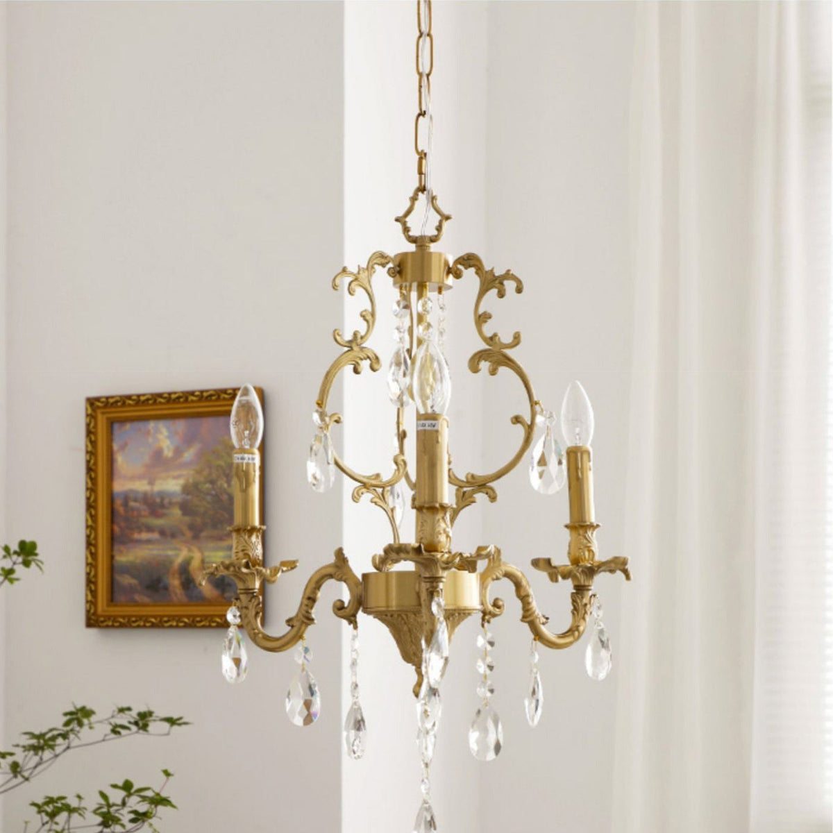 Ambelwynne Crystal Chandelier-Moonnatur