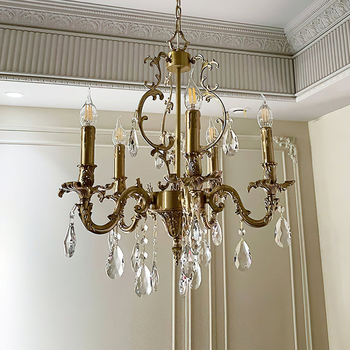 Ambelwynne Crystal Chandelier-Moonnatur