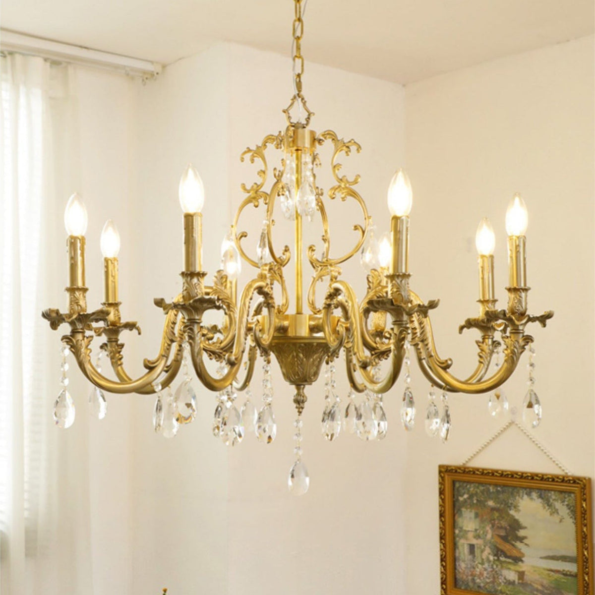 Ambelwynne Crystal Chandelier-Moonnatur
