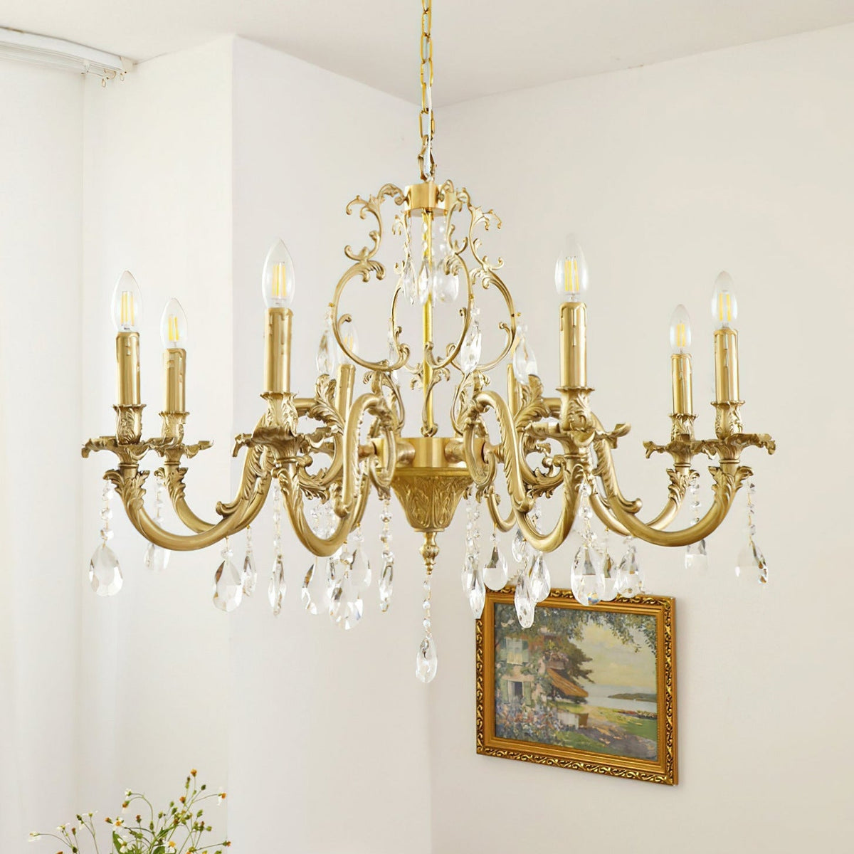 Ambelwynne Crystal Chandelier-Moonnatur