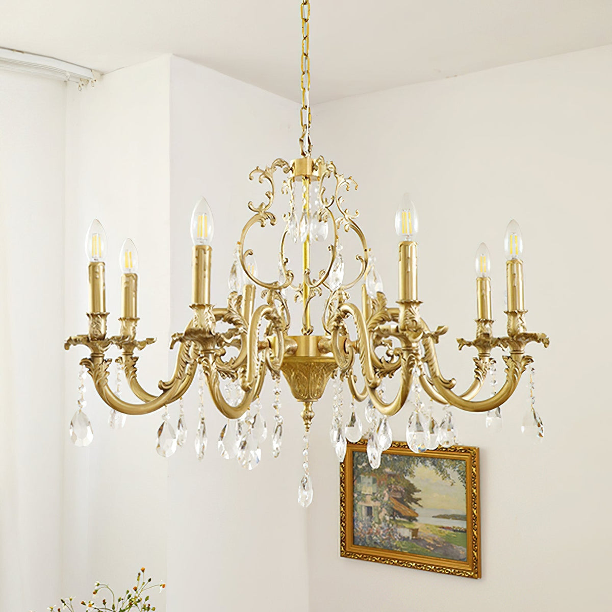 Ambelwynne Crystal Chandelier-Moonnatur