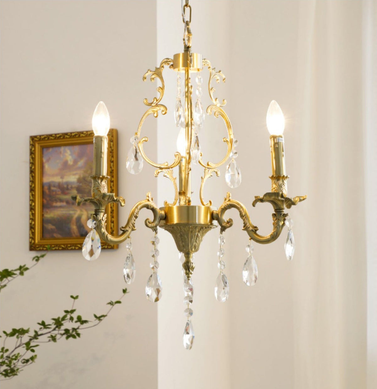 Ambelwynne Crystal Chandelier-Moonnatur