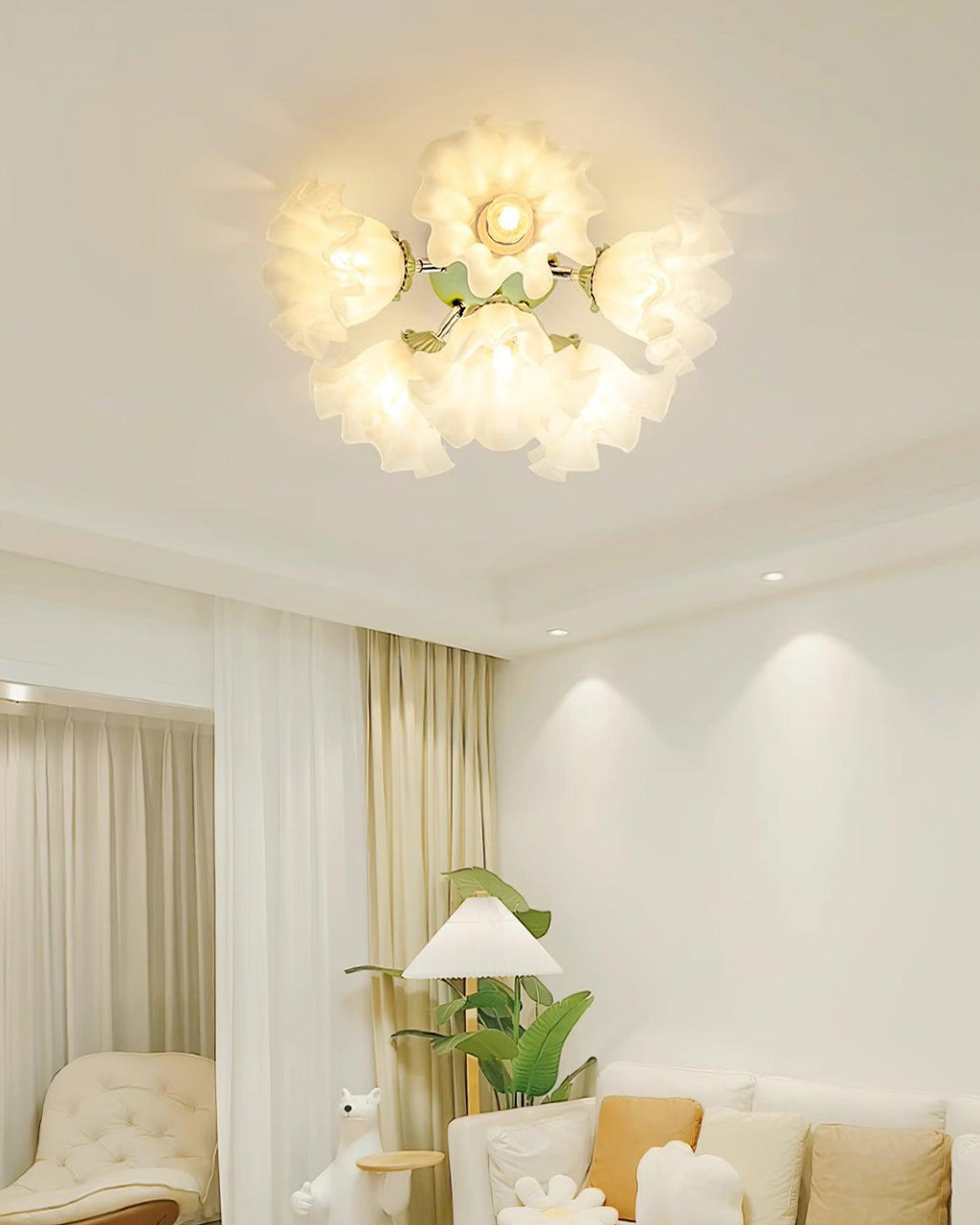Redrenara Metal Ceiling Light-Moonnatur