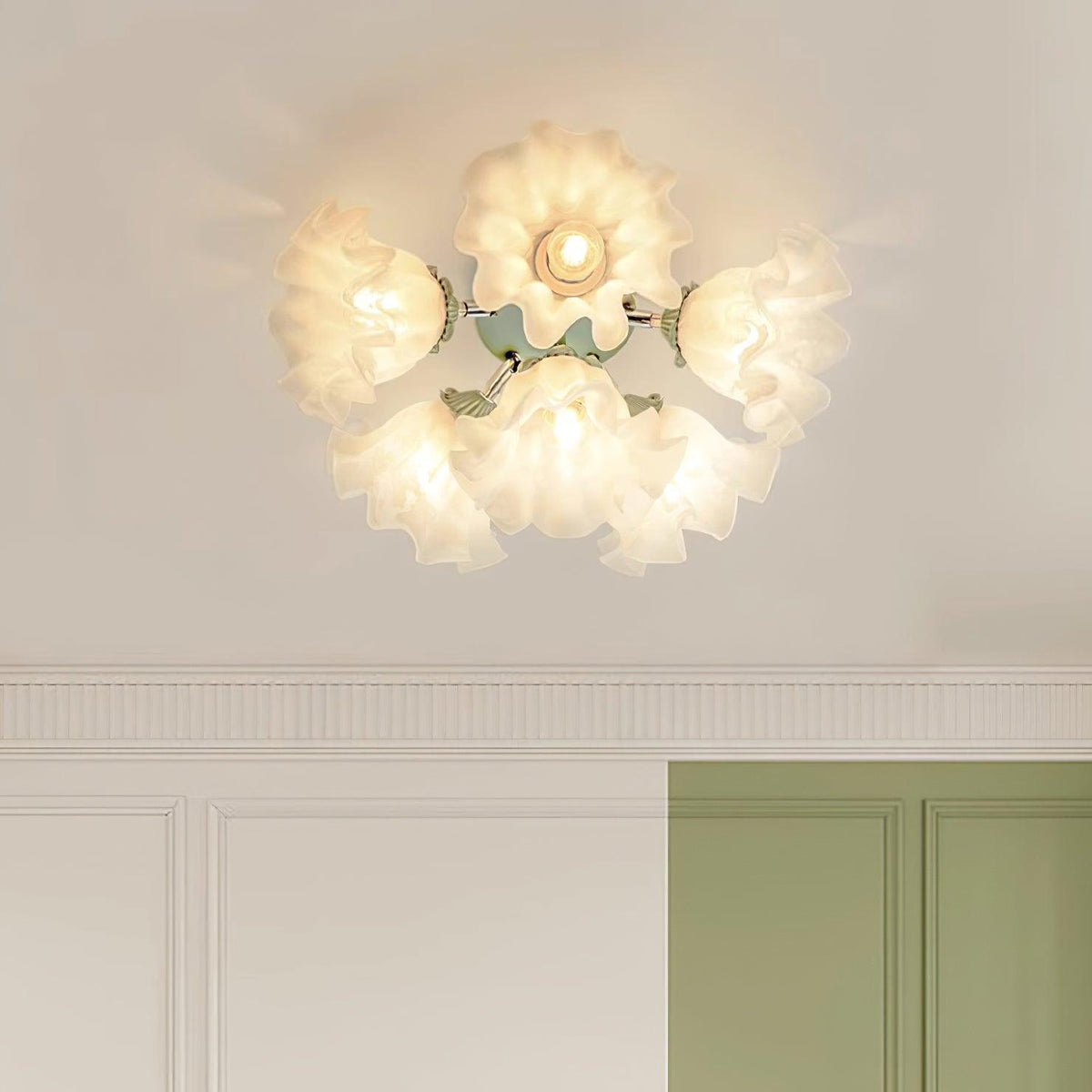 Redrenara Metal Ceiling Light-Moonnatur