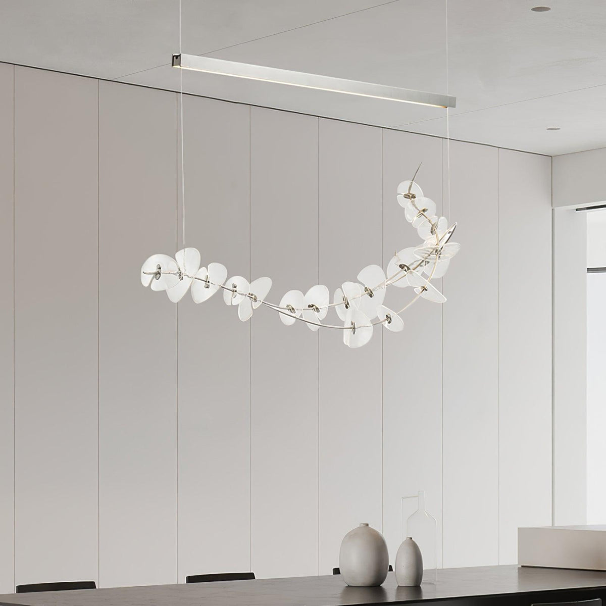 Penrelaria Acrylic Pendant Light-Moonnatur