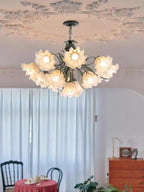 Mavina Metal Chandelier-Moonnatur