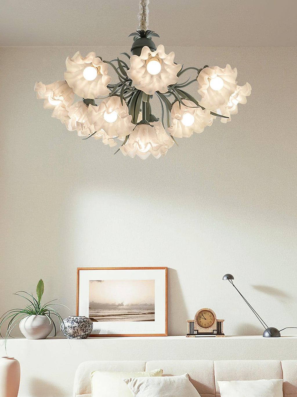 Mavina Metal Chandelier-Moonnatur