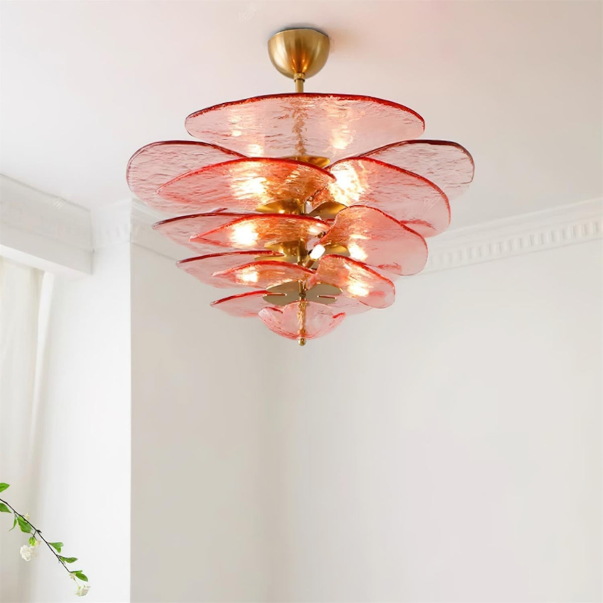 Nardenmere Glass Pendant Light-Moonnatur