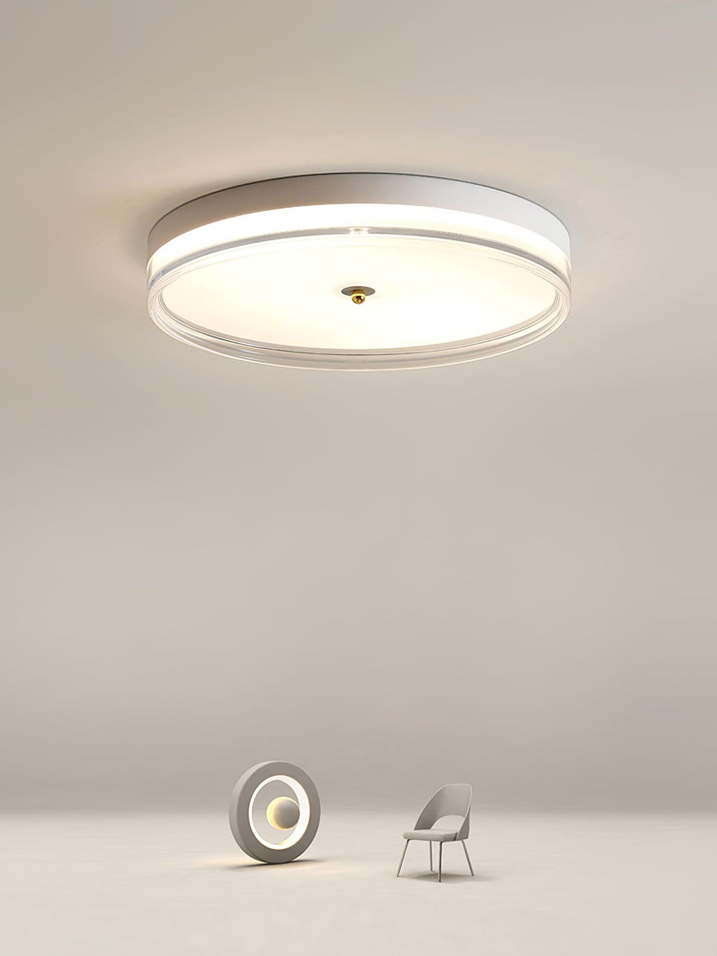 Yardenis Acrylic Ceiling Light-Moonnatur